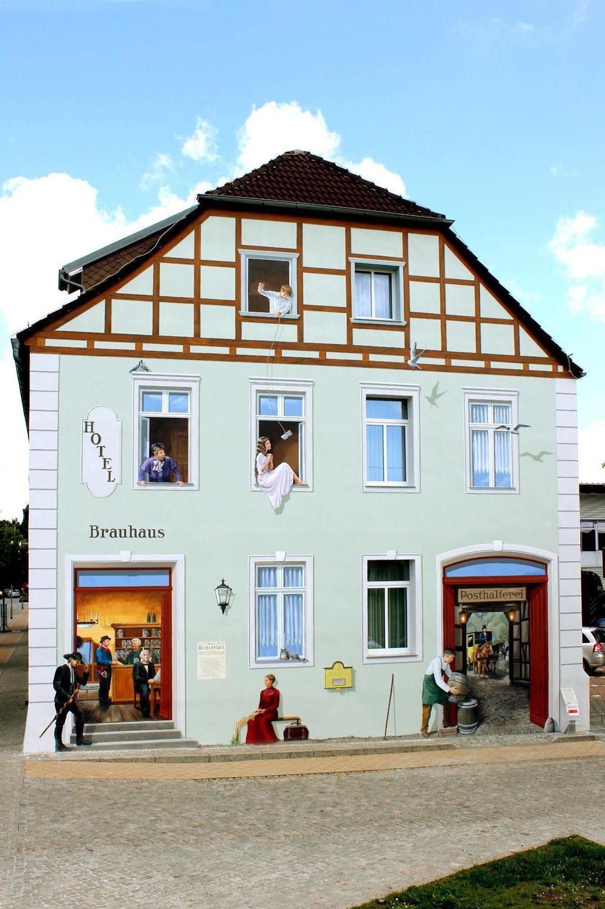 Hotel Am Brauhaus Waren  Luaran gambar